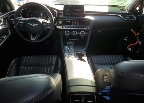 2020 Genesis G70 Elite from USA, damaged, VIN KMTG34LA5LU053373